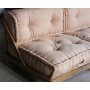 Heriya hellrosa 2-Sitzer-Sofa