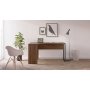 Function Plus Schreibtisch 145,1 x 81 x 76,8 cm - Walnuss