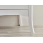 Barock-Kleiderschrank mit 2 Tren - Wei