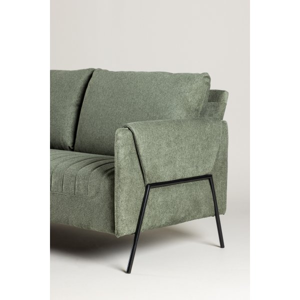 Indigo 2-Sitzer-Sofa - Grün Indigo 2-Sitzer-Sofa - Grün