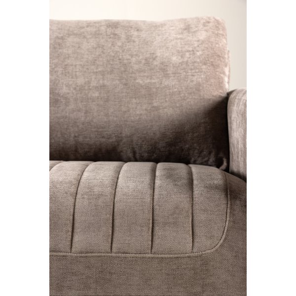 Indigofarbenes 2-Sitzer-Sofa - Beige Indigofarbenes 2-Sitzer-Sofa - Beige