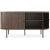 Slide Sideboard 150 cm - Braun lackierte Eiche