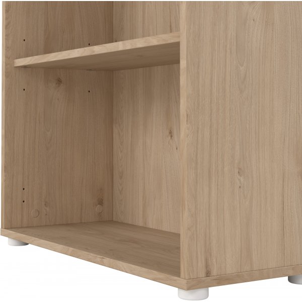 Schilder-B�cherregal niedrig - Hickory