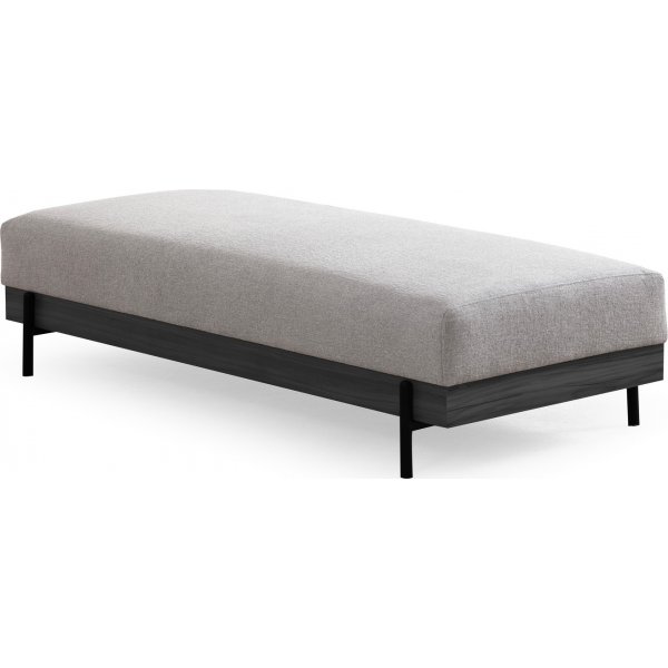 Eti Pouf - Grau/Schwarz Eti Pouf - Grau/Schwarz