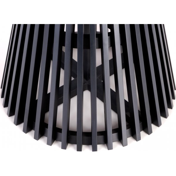 Issey Esstisch 120 cm - Eiche/schwarz