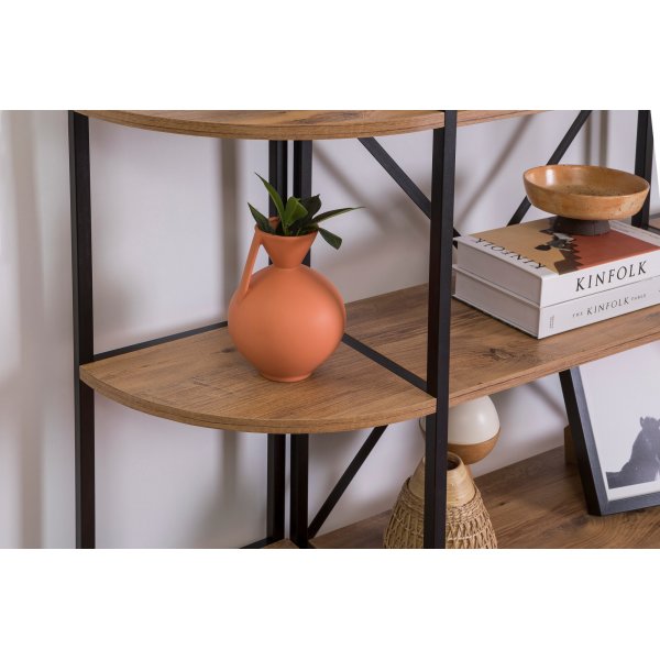 Signa B�cherregal - Kiefer/Schwarz