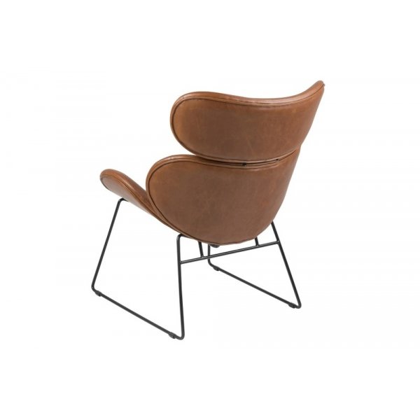 Casar Sessel in Cognac + Textilreinigung für Möbel Casar Sessel in Cognac + Textilreinigung für Möbel