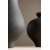 Rellis Vase 14 x 24 cm - Schwarz