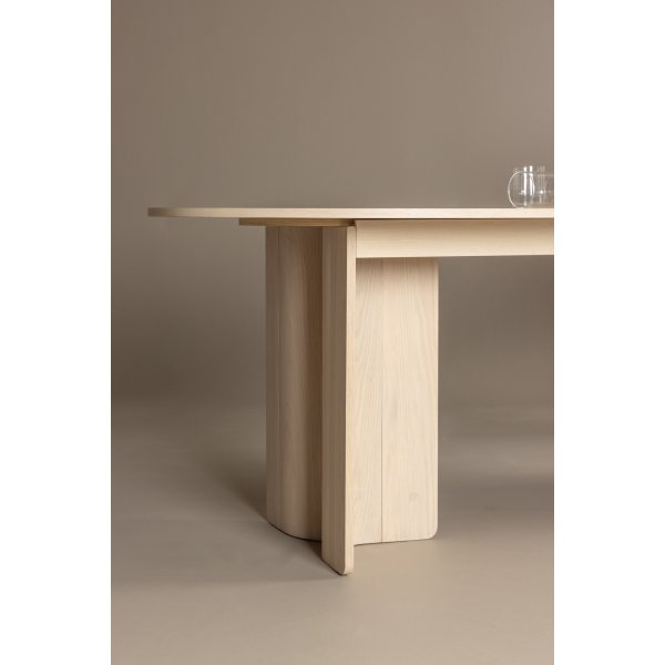 Tyres� Esstisch 220 x 100 cm - Wei� get�ncht