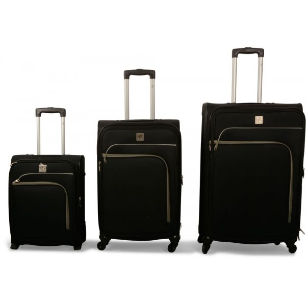 Reisetasche 3er-Set Oslo - Schwarz