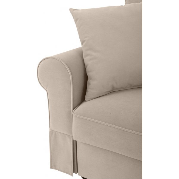 Zoya 3-Sitzer Schlafsofa - Beige