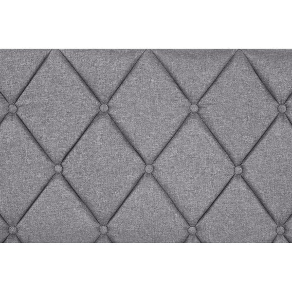 Libbie Bett mit Stauraum - grau