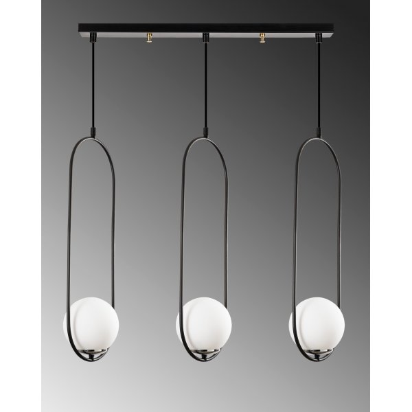 Mudoni Deckenleuchte 936 - Schwarz