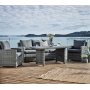Torekov Outdoor-Gruppe mit Esstisch - Graues synthetisches Rattan