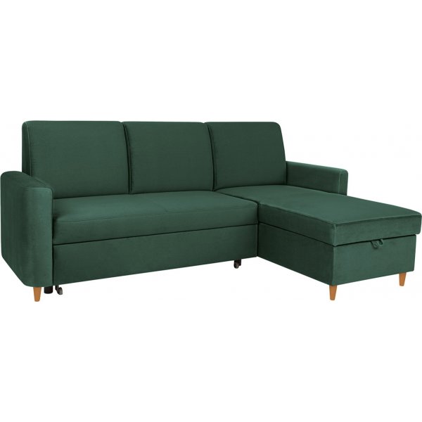 Das Lattenrost-Schlafsofa - Grün Das Lattenrost-Schlafsofa - Grün