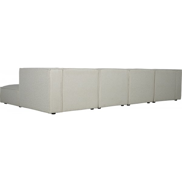 Nees Modulsofa aus weiem Boucl - Combo 1