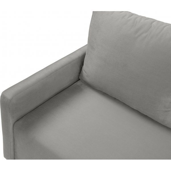 Sigma 3-Sitzer Schlafsofa - Grau Sigma 3-Sitzer Schlafsofa - Grau