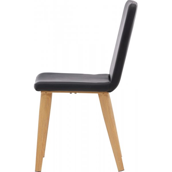 Today Esszimmerstuhl - Schwarzes PU