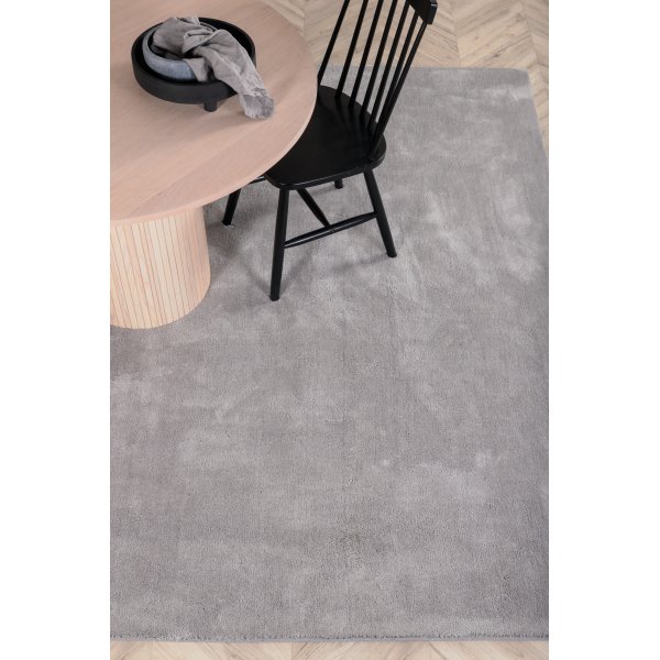 Viskose Teppich Lawson - Hellgrau Viskose-Optik Viskose Teppich Lawson - Hellgrau Viskose-Optik