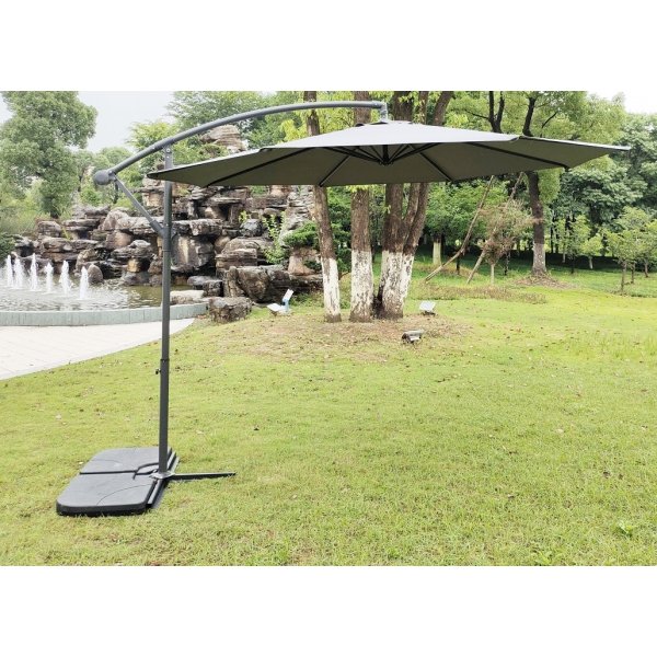 Sonniger Sonnenschirm 300cm - Anthrazit