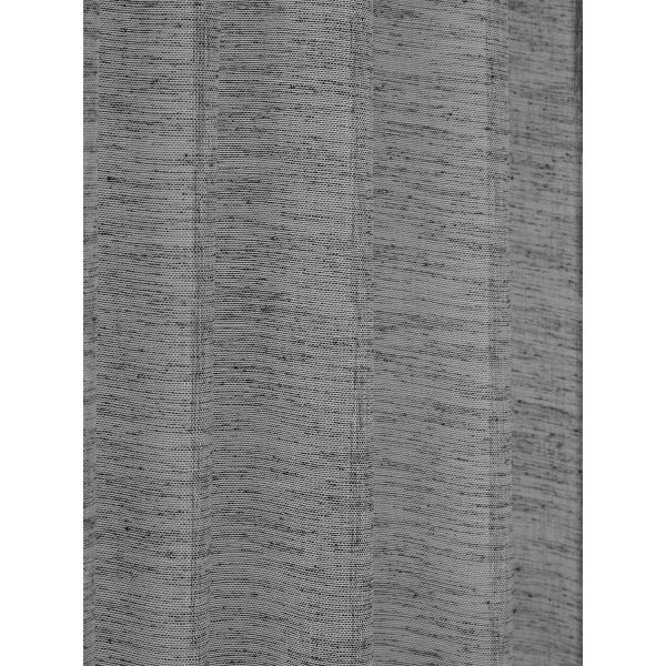 Evely Vorhang 2er-Pack 2 x 140 x 280 cm - Schwarz