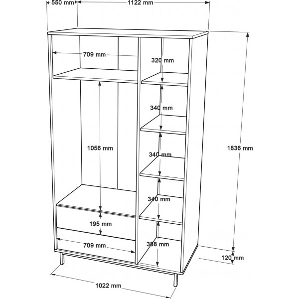 Ocean-Garderobe - Wei�