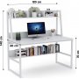 Majestic Schreibtisch Wei - 120 x 60 cm