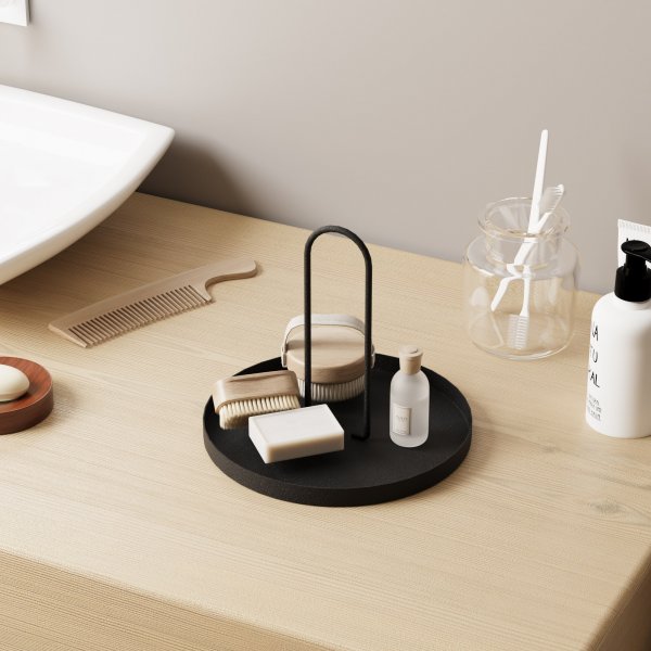 Dekorative Schale Simi - Schwarz