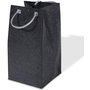 Wschekorb Deluxe Hhe 75 cm - Dunkelgrau