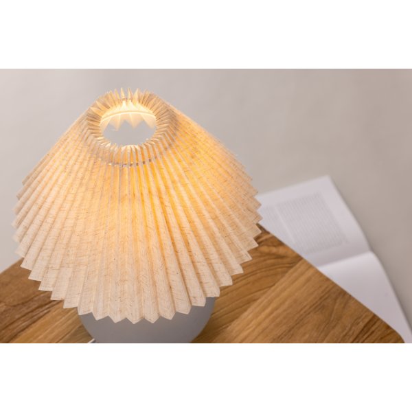 �lvsborg Tischlampe - Grau/Braun