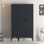 Kumsal Kleiderschrank 9 Walnuss/Anthrazit