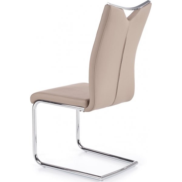 Stuhl Annmarie - Cappuccino/Chrom Stuhl Annmarie - Cappuccino/Chrom