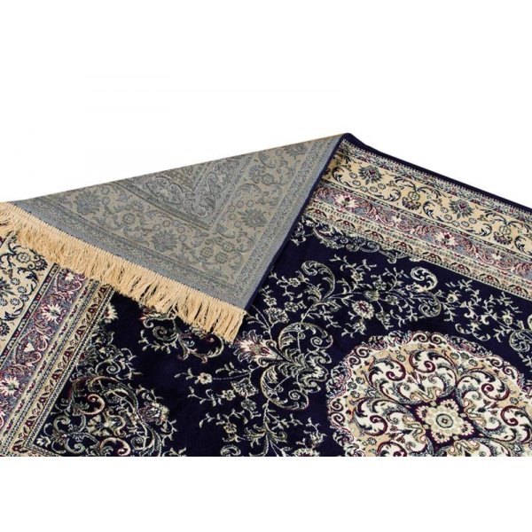 Viskoseteppich Abohar - Navy Viskoseteppich Abohar - Navy