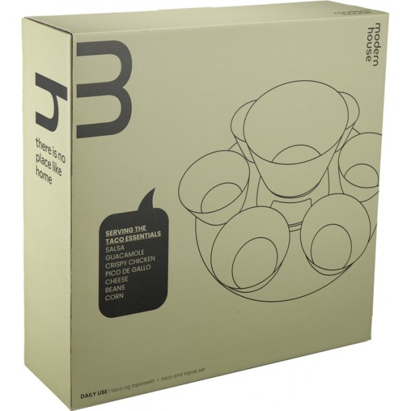 Taco-Set für den täglichen Gebrauch - Schwarz Taco-Set für den täglichen Gebrauch - Schwarz
