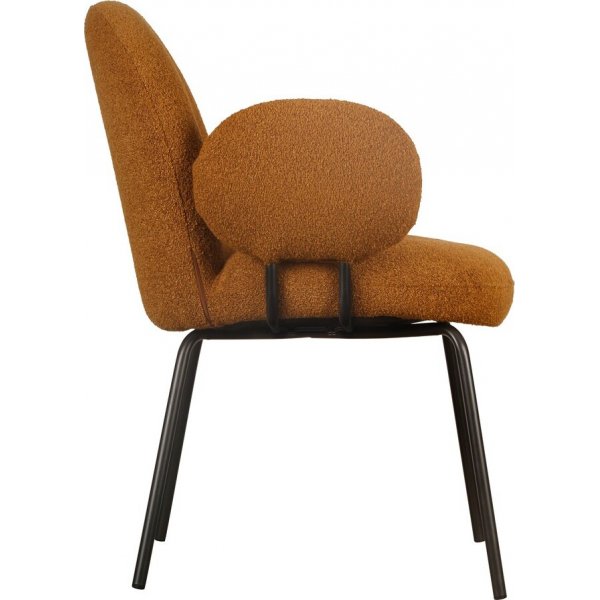 Osaka-Gestellstuhl - Ockergelb