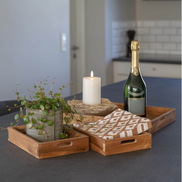 Faro Serviertablett - Teak
