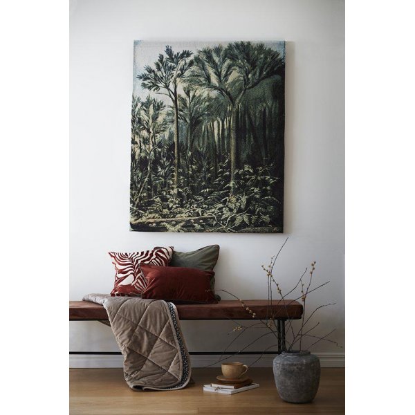 Botanische Mtze 100 x 127 cm - Grn