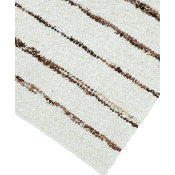 Dani-Wollteppich - Mittelbraun