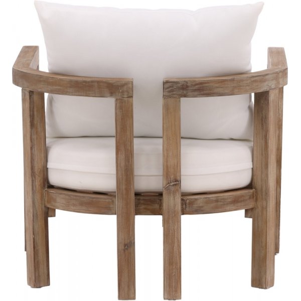 Erica-Sessel - Braun/Weiß Erica-Sessel - Braun/Weiß