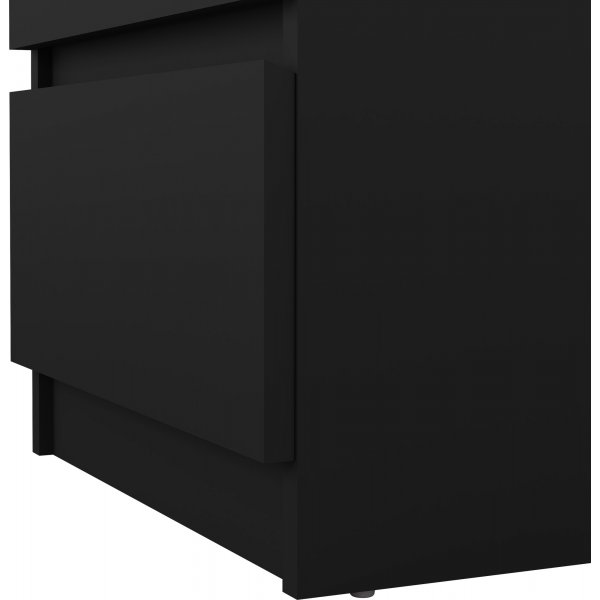 Naia Nachttisch 2 - Schwarz Naia Nachttisch 2 - Schwarz