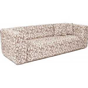 3-Sitzer-Sofa aus Cady - Beige/Braun