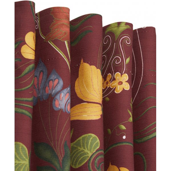 Jos-Vorhang 135 x 240 cm - Burgund