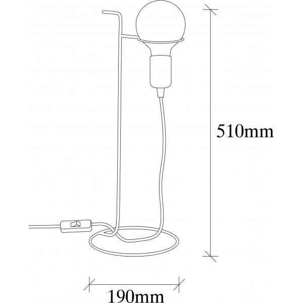 Pota Tischlampe - Gold