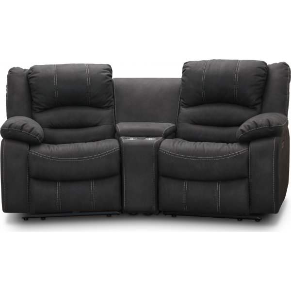 Kensington Manual 2-Sitzer-Sofa - Grau