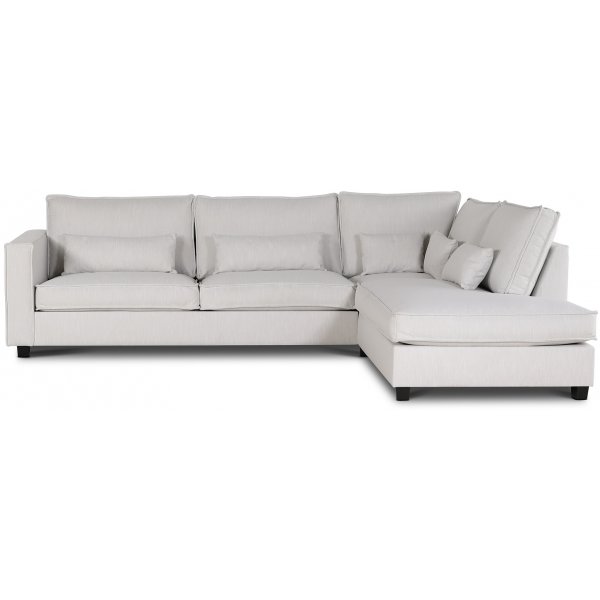 Adore Loungesofa XL offener Abschluss rechts - Natur (Leinen)