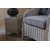 Solhaga Gartenmbel-Set 2 Sessel mit Tisch - Graues synthetisches Rattan + Mbelpflegeset fr Textilien
