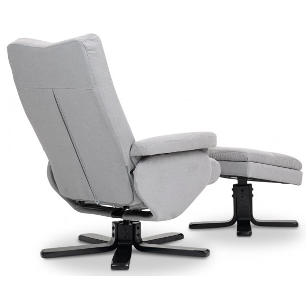 Verstellbarer Sessel mit Fuhocker