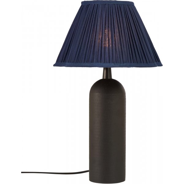 Riley Tischlampe - Schwarz/Blau - 50 cm Riley Tischlampe - Schwarz/Blau - 50 cm