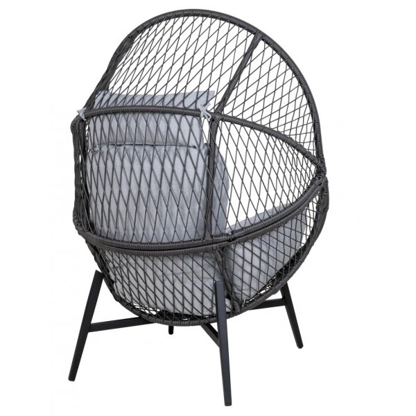 Rosario Loungesessel - Schwarz Rosario Loungesessel - Schwarz