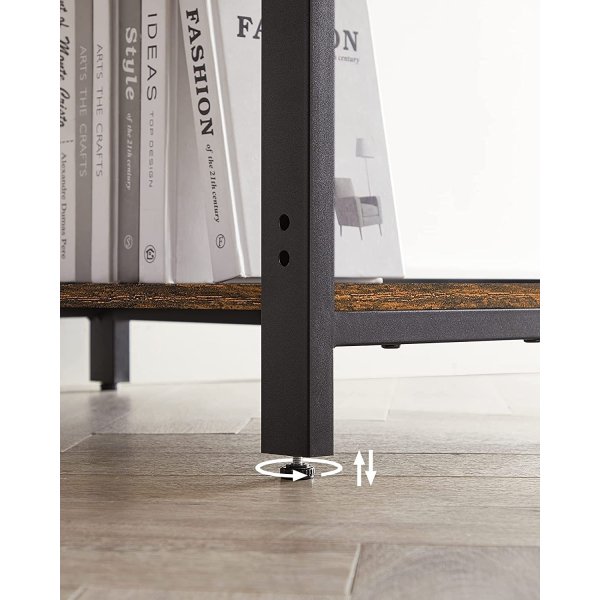 Osman Schreibtisch 140 x 60 cm - Braun/Schwarz Osman Schreibtisch 140 x 60 cm - Braun/Schwarz